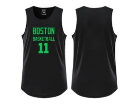Regata Basquete Boston Esportiva Camiseta Academia Treino Basketball