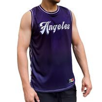 Regata Basquete Los Angeles Micro Dry BAK Sports Treino