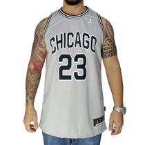 Regata Basquete M10 Classic Chicago Cinza