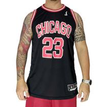 Regata Basquete M10 Classic Chicago Roth Dry Preto
