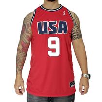 Regata Basquete M10 USA Vermelho