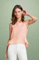 Regata Bata Tricoline com Listras Laranja