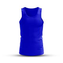 Regata Blusa Camiseta Masculino ADStore Academia Basica Tradicional Azul Royal
