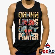 Regata Bon Jovi 100% Algodão Ohhhh Living On A Prayer Rock Geeko
