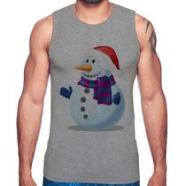 Regata Boneco de neve - Foca na Moda Regata Boneco de neve - Foca na Moda