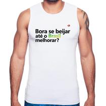 Regata Bora se beijar até o Brasil melhorar - Foca na Moda