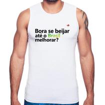 Regata Bora se beijar até o Brasil melhorar - Foca na Moda