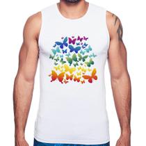 Regata Borboletas Coloridas - Foca na Moda