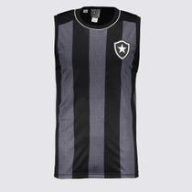 Regata Botafogo Agora Infantil Preta
