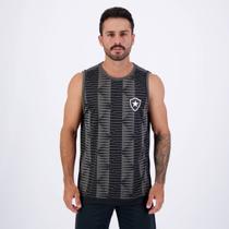 Regata Botafogo Division Cinza e Preta Regata Botafogo Division Cinza e Preta