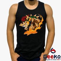 Regata Bowser 100% Algodão Mario Bros Geeko