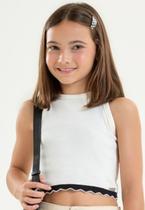Regata Branca Menina NIna GO Regata Branca Menina NIna GO