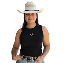 Regata Brand Western Preto Amelia Tamanho:UnicoCor:Preto