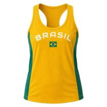 Regata Braziline Brisa - Feminino - Amarelo - GG