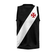 Regata Braziline Machão Vasco Licenciada Glória Masculina Infantil - Tam. 6 ao 12 - Ref 00200685902