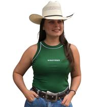 Regata Brenda Brand Western Tamanho:UnicoCor:Verde