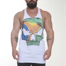 Regata bsk3107 branco - black skull - clothing (gg)