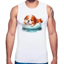 Regata Cachorrinho Na Piscina - Foca na Moda