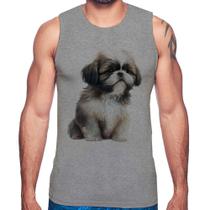 Regata Cachorro Shih Tzu Filhote - Foca na Moda Regata Cachorro Shih Tzu Filhote - Foca na Moda