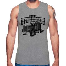Regata Caminhão Road Trucker Caminhoneiro - Foca na Moda Regata Caminhão Road Trucker Caminhoneiro - Foca na Moda