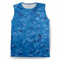 Regata Camiseta Cavada Masculina Academia Dry Fitness Protecao UV Secagem rapida Musculacao Treino