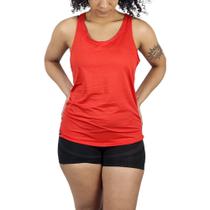 Regata Camiseta Feminina Esportiva Academia Nadador Fitness Dança Corrida Pilates Soltinha