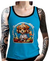 Regata Camiseta Tshirt Chefe Cachorro Cozinheiro Cozinha 5 Regata Camiseta Tshirt Chefe Cachorro Cozinheiro Cozinha 5