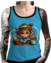 Regata Camiseta Tshirt Chefe Macaco Cozinheiro Cozinha 2