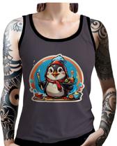 Regata Camiseta Tshirt Chefe Pinguim Cozinheiro Cozinha 3