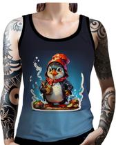 Regata Camiseta Tshirt Chefe Pinguim Cozinheiro Cozinha 4