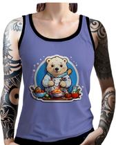 Regata Camiseta Tshirt Chefe Urso Cozinheiro Cozinha HD 6