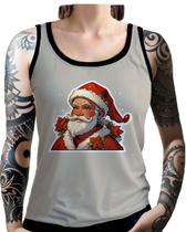 Regata Camiseta Tshirt Natal Festas Papai Noel Trenó Neve 1