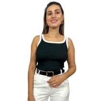 regata canelada feminina