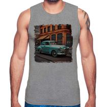 Regata Carro retrô na cidade - Foca na Moda