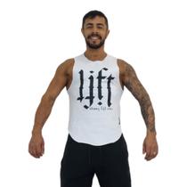 Regata Cavada Longline Fitness Academia Estampa Strong Lift