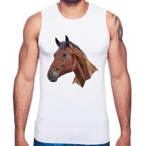 Regata Cavalo Arte Mosaico - Foca na Moda