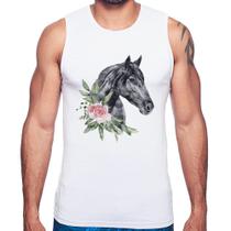 Regata Cavalo e Flores - Foca na Moda
