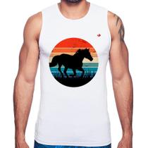 Regata Cavalo Vintage Sunset - Foca na Moda