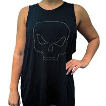 Regata caveira strass preto - black skull - clothing (m) Regata caveira strass preto - black skull - clothing (m)