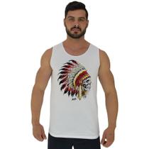 Regata Clássica Masculina MXD Conceito Caveira Índio Cacique