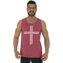 Regata Clássica Masculina MXD Conceito Crucifixo Motivacional