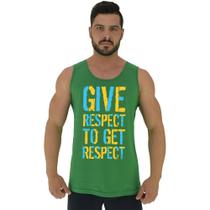 Regata Clássica Masculina MXD Conceito Give Respect