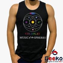 Regata Coldplay 100% Algodão Music Of The Spheres Alternativo Rock Geeko