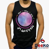 Regata Coldplay 100% Algodão You You Are My Universe Rock Alternativo Geeko