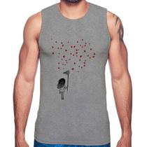 Regata Collect Hearts - Foca na Moda Regata Collect Hearts - Foca na Moda