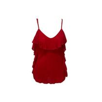 Regata Com Babado Vermelho OnTop