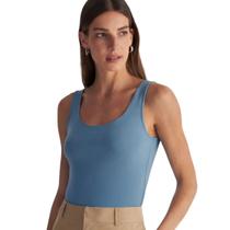 Regata Com Bojo Disfarça Gordurinhas Liz 21888 Viscose Não Marca Respirável