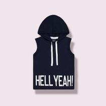 Regata com capuz HELL YEAH! Regata com capuz HELL YEAH!