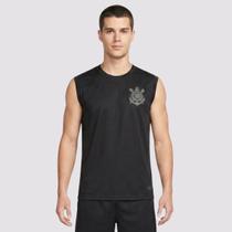 Regata Corinthians Dry Logo Preta Regata Corinthians Dry Logo Preta