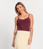 Regata Cotton Básica Feminina Kohmar Vermelho Regata Cotton Básica Feminina Kohmar Vermelho